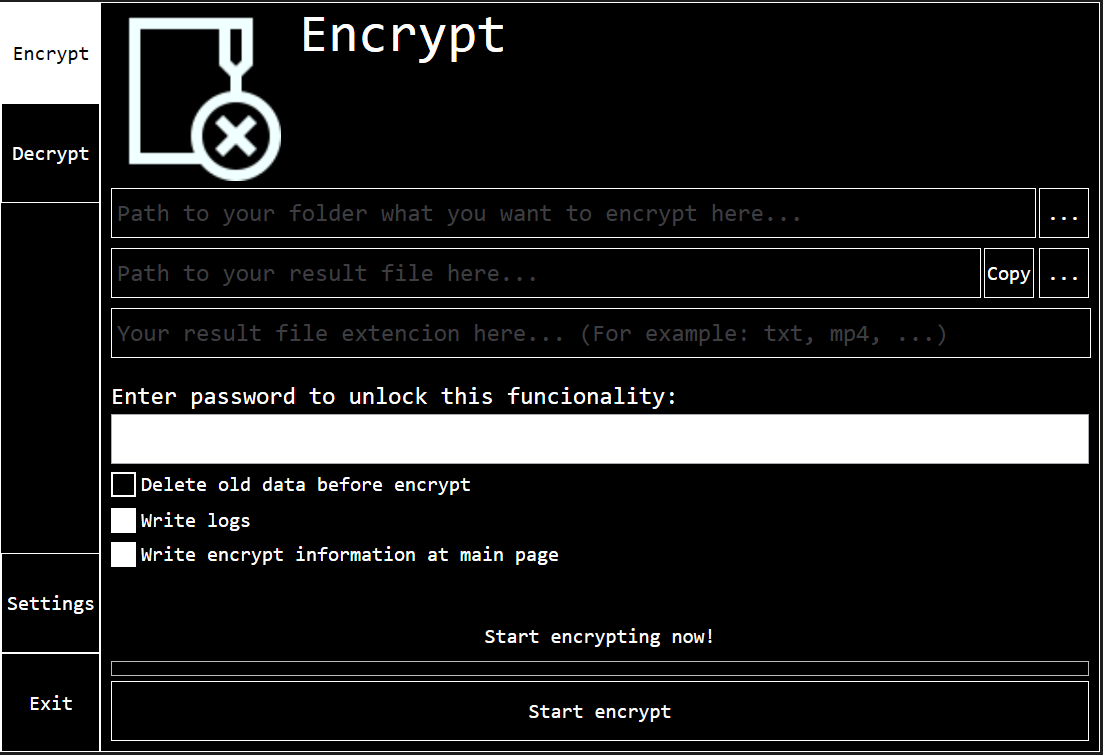 File protect application