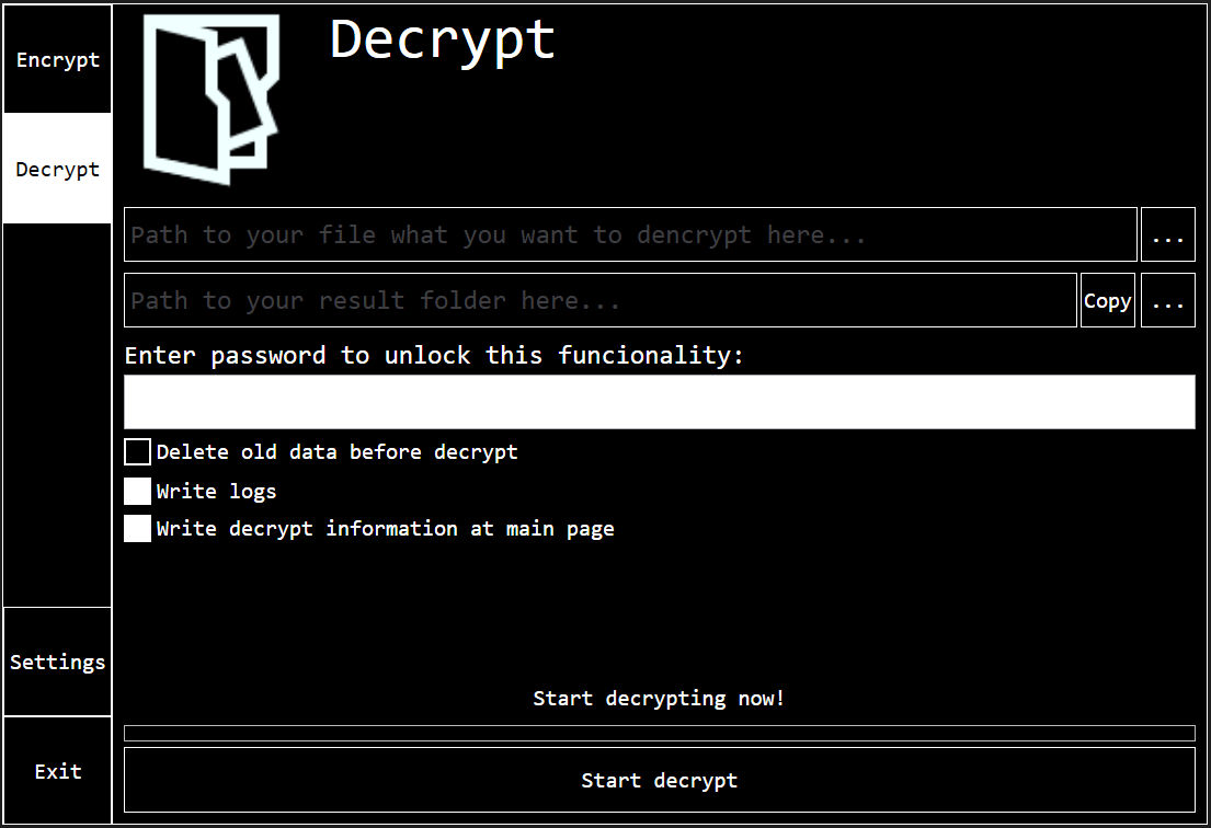 File protect application